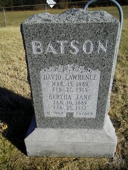 Bertha Jane <I>Blades</I> Batson 