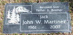John W “Jack” Martinez 