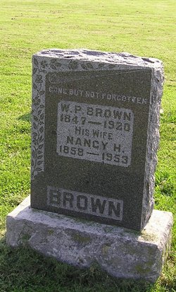 Nancy Helen <I>Shacklett</I> Brown 
