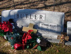 Winnie Milse <I>Vinson</I> Butler 