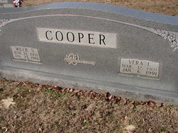 Vera <I>Leftwich</I> Cooper 