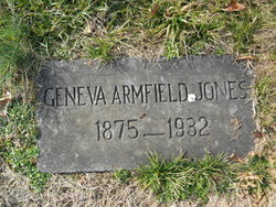 Geneva C. <I>Armfield</I> Jones 