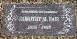 Dorothy Marie <I>Brockus</I> Pair 