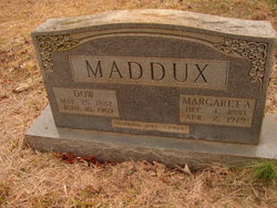 Margaret Arizona <I>Allison</I> Maddux 