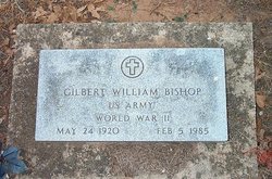Gilbert William Bishop 