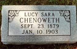 Lucy Sara <I>Miller</I> Chenoweth 