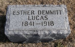 Esther <I>Demmitt</I> Lucas 
