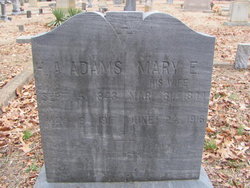 Mary Elizabeth <I>Bird</I> Adams 