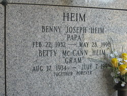 Benny Joseph Heim 