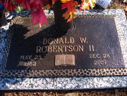 Donald William “Bill” Robertson II