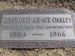 Charlotte Grace <I>Johnson</I> Oakley 
