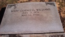 Mary Cornelia <I>Bolin</I> Williams 