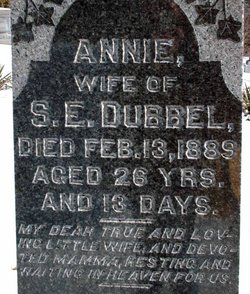 Annie Grace <I>Oller</I> Dubbel 