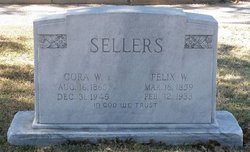 Cora Willette <I>Cain</I> Sellers 