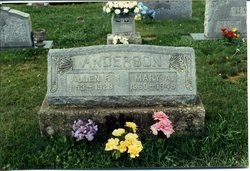 Mary Ann <I>Ward</I> Anderson 