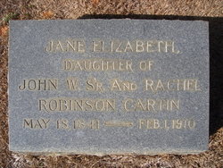 Jane Elizabeth Cartin 