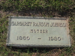 Margaret <I>Ransom</I> Johnson 