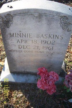 Minnie Baskins 