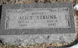 Martha Alice <I>Swank</I> Strunk 