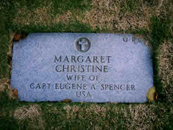 Margaret Christine “Martine” <I>Andrews</I> Spencer 