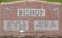 Miller N Bishop 