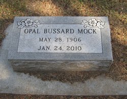 Mary Opal <I>Bussard</I> Mock 