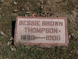 Bessie <I>Brown</I> Thompson 