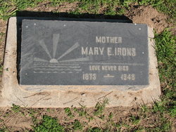 Mary Elizabeth <I>Clanton</I> Irons 