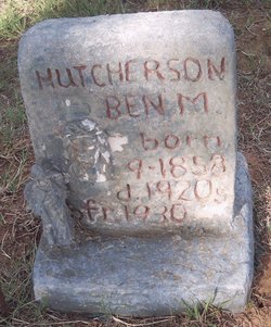 Benjamin Marshall Hutcherson Jr.