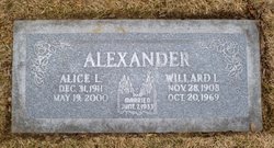 Alice LaVelle <I>Lambert</I> Alexander 