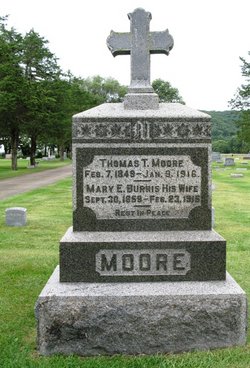 Mary E <I>Burris</I> Moore 