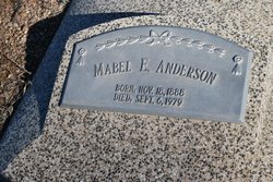 Mabel Eleanora <I>High</I> Anderson 
