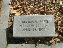 Lydia Bowen Roper 