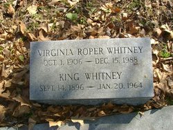 Virginia <I>Roper</I> Whitney 