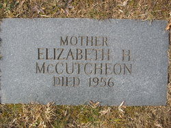 Elizabeth R. <I>Higgins</I> McCutcheon 