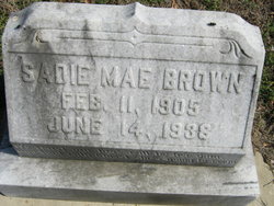 Sadie Mae Brown 
