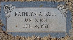 Kathryn A <I>Reisiger</I> Barr 