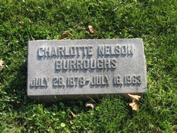 Charlotte <I>Nelson</I> Burroughs 