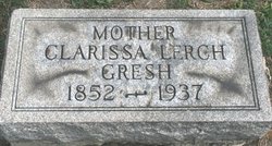 Clarissa “Clara” <I>Lerch</I> Gresh 
