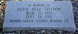 Elsie Bell Sutton 