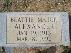 Beattie Major Alexander 