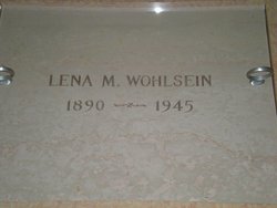 Lena Mae <I>Peden</I> Wohlsein 