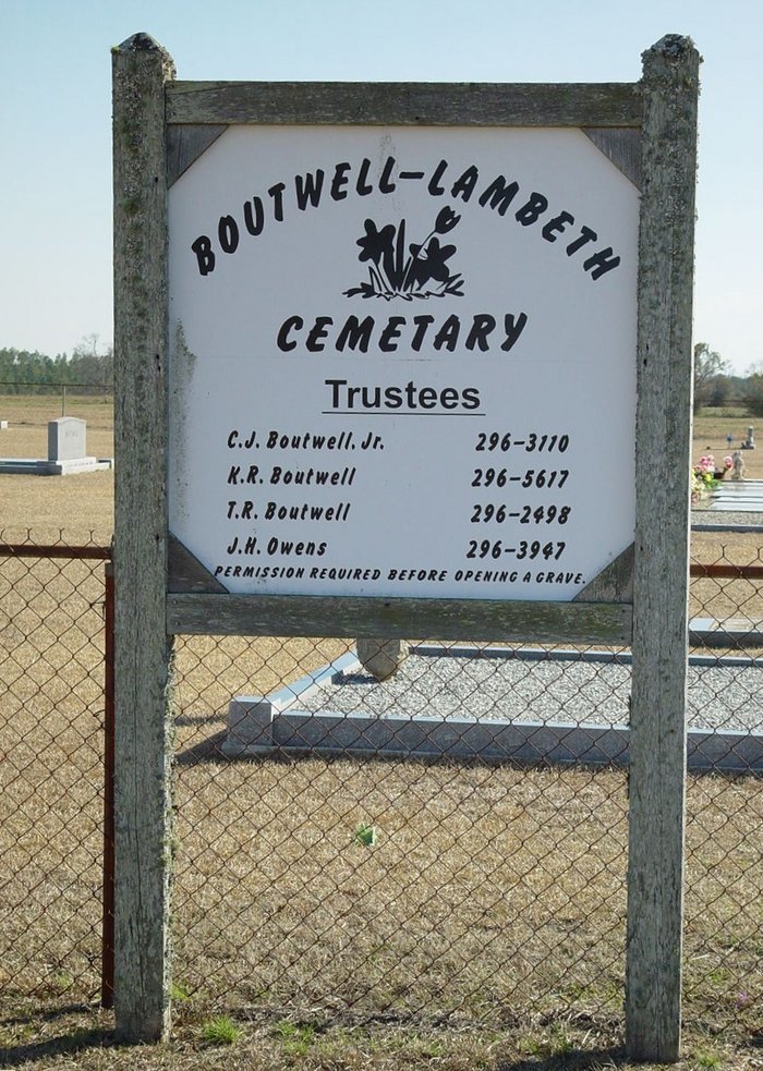 Boutwell-Lambeth Cemetery