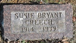 Susie <I>Bryant</I> Creech 
