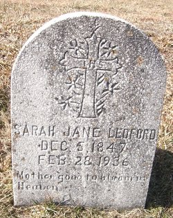 Sarah Jane <I>Harris</I> Ledford 