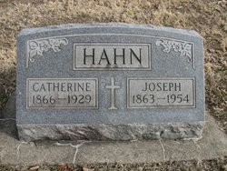 Catherine Mary <I>Kocher</I> Hahn 