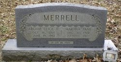 Archie Elic Merrell 