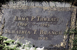 Emma <I>Pettigrew</I> Thweatt 
