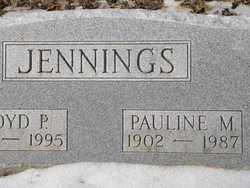 Pauline <I>Merritt</I> Jennings 