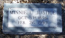 Minnie Lee <I>Collier</I> Justice 